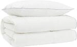G&auml;nsedaunen-bettdecken-set 90% Fulda 2 Stk. 137 X 200 Cm Wei&szlig; Vidaxl
