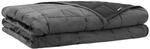 Gewichtsdecke Anthrazit 220 X 235 Cm 11 Kg 100% Baumwolle 205t Vidaxl