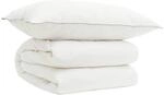 Bettdecke Und Kissen Set 2 Stk. 137x200 Cm 4 Jahreszeiten Wolle Vidaxl
