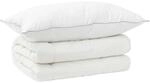 Bettdecke Und Kissen Set 2 Stk. 150x200 Cm 4 Jahreszeiten Wolle Vidaxl