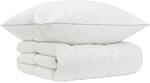 G&auml;nsedaunen-bettdecken-set 90% Fulda 2 Stk. 152 X 203 Cm Wei&szlig; Vidaxl