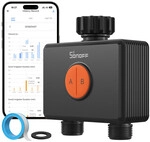 Sonoff Swv-zf2e Hydro Duo Zigbee 2-zonen Bew&auml;sserungscomputer, Messinganschluss,