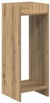 Vidaxl Plant Stand Artisan Oak 30 X 30 X 80 Cm Engineered Wood