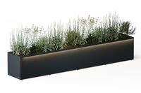 Herstera Garden Planter 50 150x50x50cm Set 2