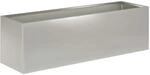 Garten-pflanzgef&auml;&szlig; Silber 80 X 30 X 30 Cm Edelstahl Vidaxl