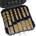 99-teiliges Spiralbohrer-set Hss Titan 1,5-10mm 135&deg; Spitze F&uuml;r Metall Holz