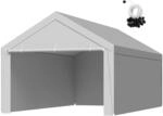 Vevor Carport-ersatzdach, 6,09 X 3,96m, Tragbare Garagenzeltplane Mit Seitenw&auml;nden,