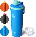 Edelstahl Shaker 750ml Mit Mischkugel, Doppelwandig, Bpa-frei, Auslaufsicher,