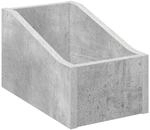 Lp Plattenbox Betongrau 18 X 32 X 18 Cm Holzwerkstoff Vidaxl