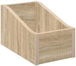 Lp Plattenbox Sonoma-eiche 18 X 32 X 18 Cm Holzwerkstoff Vidaxl