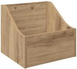 Lp Plattenbox Artisan-eiche 37 X 33 X 32 Cm Holzwerkstoff Vidaxl