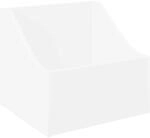 Lp Plattenbox Wei&szlig; 37 X 33 X 32 Cm Holzwerkstoff Vidaxl