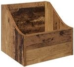Lp Plattenbox Altholz 37 X 33 X 32 Cm Holzwerkstoff Vidaxl