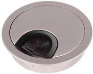 So-tech - Kabeldurchlass Metall &Oslash; 80 Mm Edelstahloptik Matt Mit...