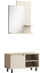 Garderobe Puerto, Eiche/cashmere, 2- Er Set, Vicco