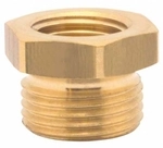 Druckluft Reduziernippel Mit Ig 1/4' Und Ag 3/8' Aus Messing