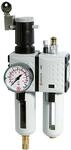 Riegler Wartungseinheit 2-tlg. &raquo;futura&laquo;, Pc, Bg 1, G 1/4, 0,1 - 2 Bar, Va