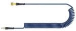 Fp - Spiralschlauch Pu Blau, Kupplung U Stecker Nw7,2 10x6,5mm 6m L&uuml;decke