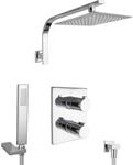 Paulgurkes - Design Dusch Set Mit Thermostat Unterputz Regendusche