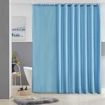Duschvorhang &Uuml;berl&auml;nge 275x180cm Hellblau, Wasserdicht, Antibakteriell,