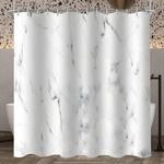 Duschvorhang 180x180cm Marmor Antischimmel Wasserdicht Polyester Badevorhang