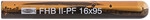 Fischer Patrone Fhb Ii-pf 16x95 10 Stk