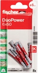 Fischer - 537650 Duopower 6 X 50 K Nv D&uuml;bel 50 Mm 6 Mm 1 Set