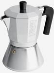 Moka Induktion 6 Tassen Aus Aluminium Capri Full Induction