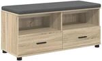 Flurbank Sonoma-eiche 100 X 38 X 46 Cm Vidaxl