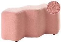 Polsterbank Littleton Boucl&eacute; Rosa