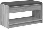 Flurbank Sonoma-grau 83 X 38 X 45 Cm Vidaxl