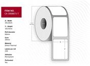Capture Thermotransferetiketten, 101,6 X 101,6 Mm, Unbeschichtet, Permanent...