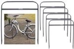 5 X Fahrradanlehnb&uuml;gel 115 X 76 Cm Flachstahl 13 Mm Anthrazit Einbetonieren