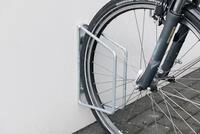 Wsm - Fahrradklemmb&uuml;gel 90 &deg; Verzinkt Anzahl Radst&auml;nde 1 F&uuml;r Wandbefestigung