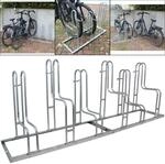 Fahrradst&auml;nder F&uuml;r 6 Fahrr&auml;der H&ouml;henversetzt 210 X 75,5 Cm Stahl Feuerverzinkt