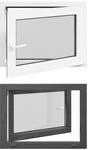 Kellerfenster Innenseite Farbe Wei&szlig; Risor 80 X 50 Cm Vidaxl