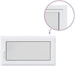 Kellerfenster Innenseite Farbe Wei&szlig; Risor 110 X 55 Cm Vidaxl