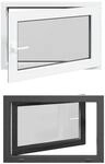 Kellerfenster Innenseite Farbe Wei&szlig; Risor 90 X 70 Cm Vidaxl