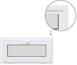 Kellerfenster Innenseite Farbe Wei&szlig; Risor 85 X 45 Cm Vidaxl