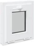 Kellerfenster Innenseite Farbe Wei&szlig; Risor 40 X 45 Cm Vidaxl