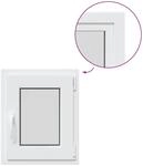 Kellerfenster Innenseite Farbe Wei&szlig; Risor 45x 50 Cm Vidaxl