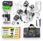 Procraft Pob24-1b-f Akku Multifunktionsfr&auml;se 20 V 6 / 8 Mm Brushless + 1x Akku...