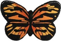 Esschert Design Kokos T&uuml;rmatte Fu&szlig;matte Schmetterling