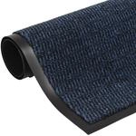Fu&szlig;matte Getuftet 60x180 Cm Blau Vidaxl