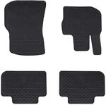 Vidaxl Car Mat 4 Pcs Suitable For Bmw X3, X4 2018-4d Aft Rubber