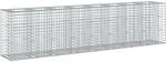Gabionen-hochbeet 2 Stk. 330 X 50 X 80 Cm Verzinkter Stahl Vidaxl