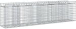Vidaxl Gabion Raised Bed 2 Pcs 300 X 50 X 80 Cm Galvanised Steel