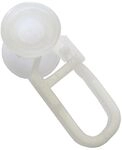 Gardinia U-rollringe Wei&szlig;, 20-er Pack Vorhangschienen