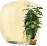 Pflanzenschutzhaube Winterschutz 190x220cm Beige Atmungsaktiv Rei&szlig;fest