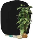 Pflanzenschutzhaube Mit Rei&szlig;verschluss, Atmungsaktiv, Rei&szlig;fest, 120x180cm Schwarz